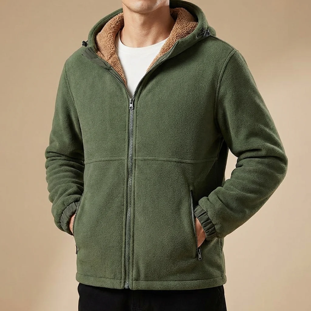Alpino Lamb Fleece Jacket - Image 12