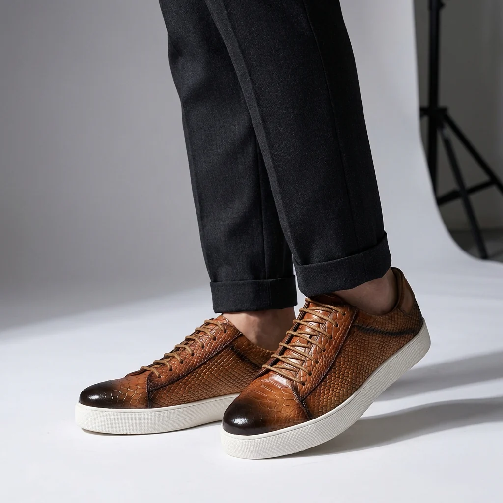 Altieri Casual Leather Sneakers - Image 12