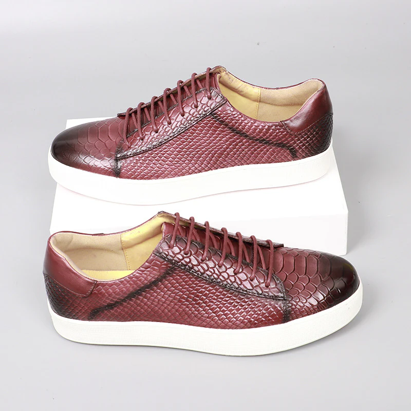 Altieri Casual Leather Sneakers - Image 3