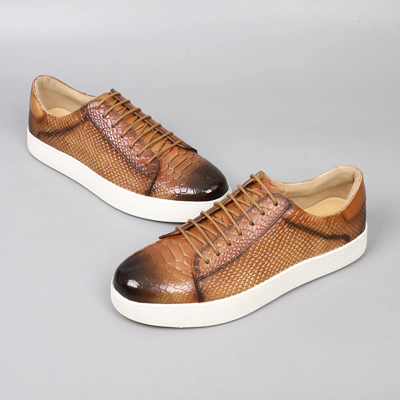 Altieri Casual Leather Sneakers - Image 5
