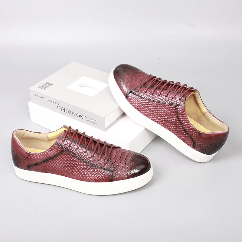 Altieri Casual Leather Sneakers - Image 6