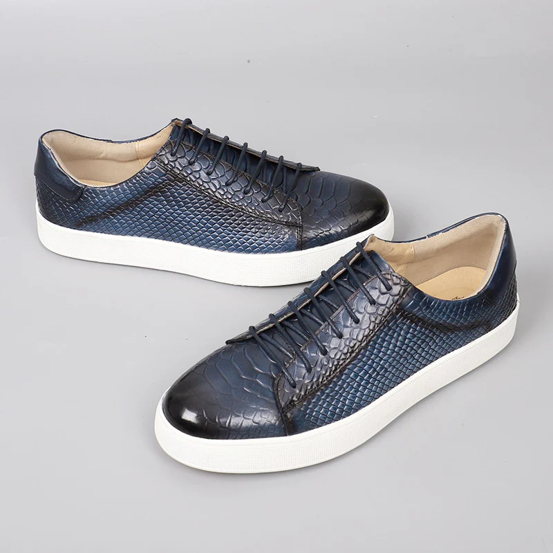 Altieri Casual Leather Sneakers - Image 7