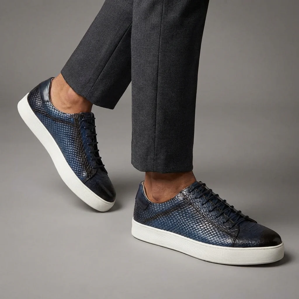 Altieri Casual Leather Sneakers - Image 9