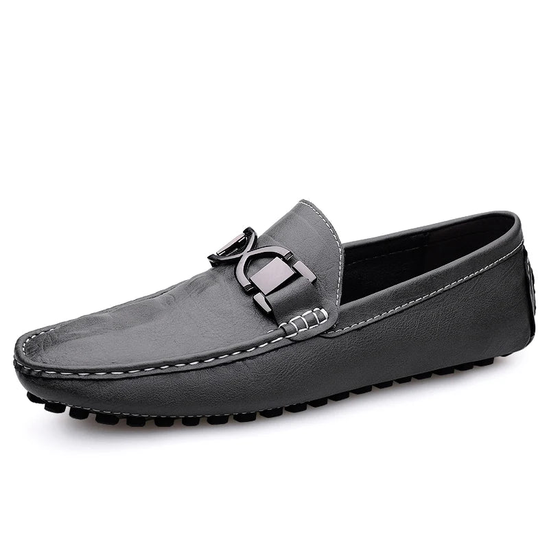 Benson Leather Loafers - Image 12