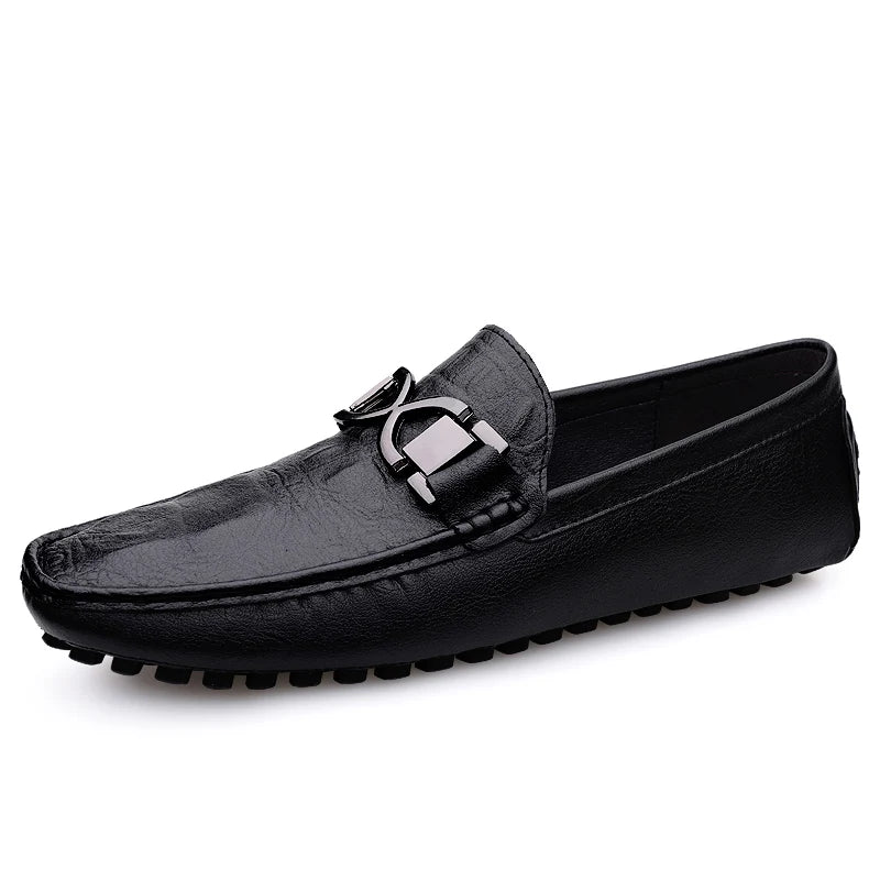 Benson Leather Loafers - Image 13