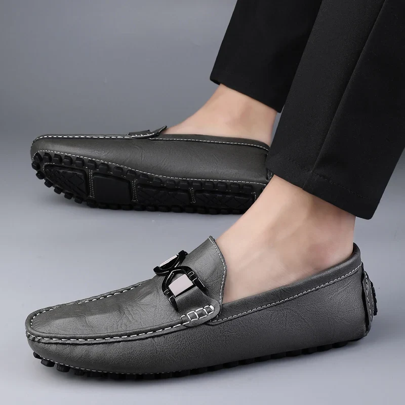 Benson Leather Loafers - Image 7