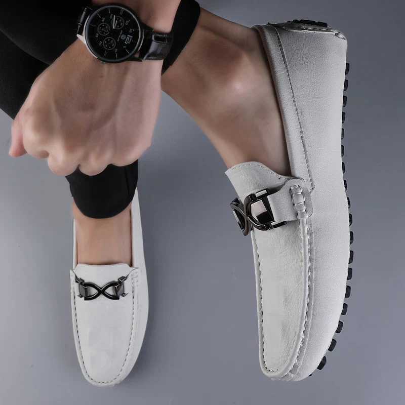 Benson Leather Loafers - Image 8