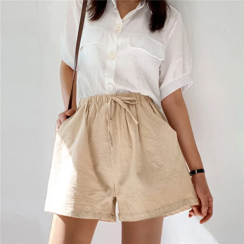Bohemian Linen Shorts - Image 3