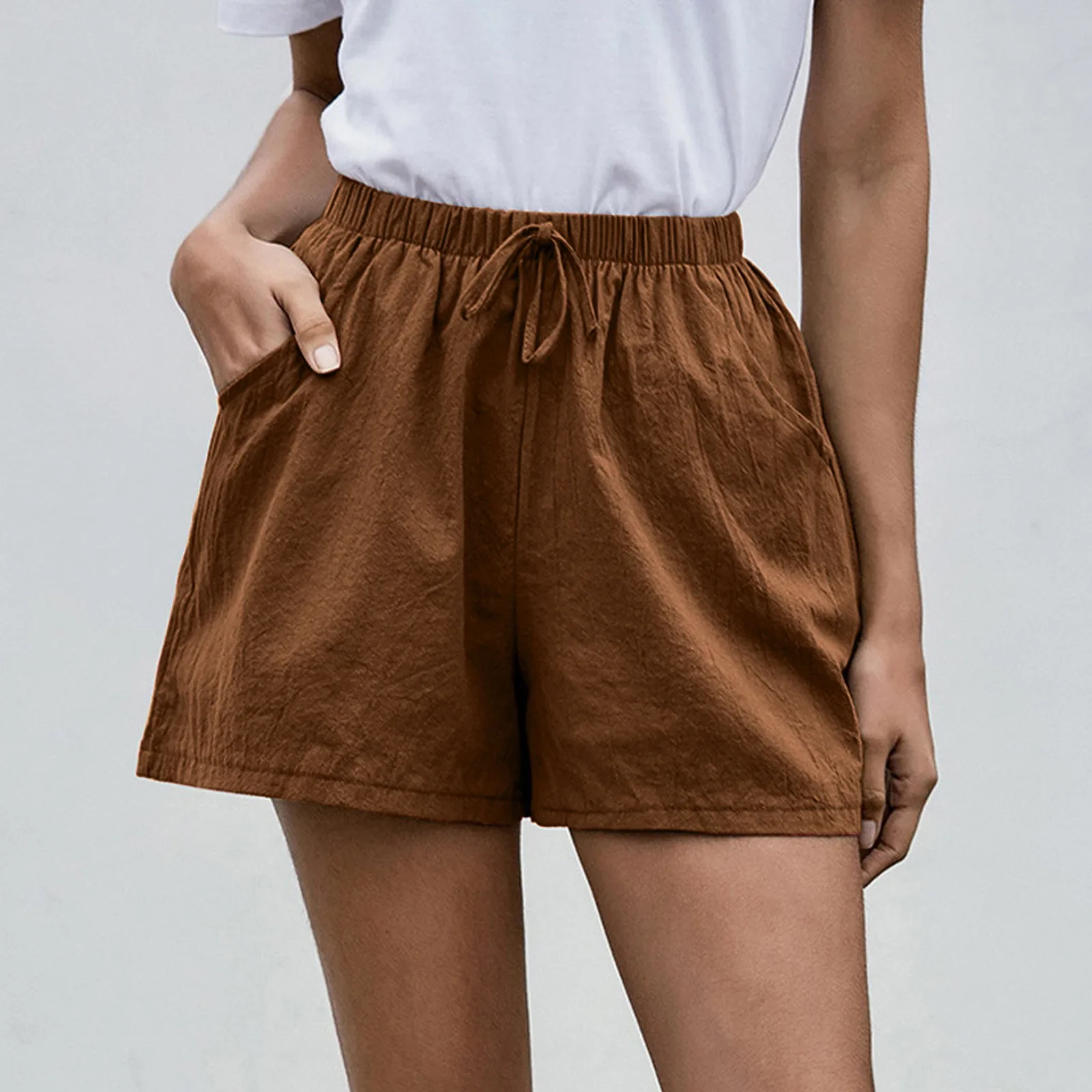 Bohemian Linen Shorts - Image 5
