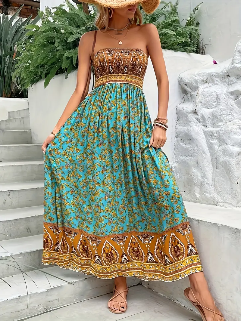 Bohemian Maxi Dress - Image 3