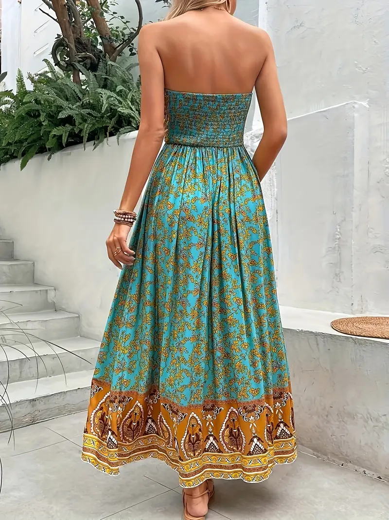 Bohemian Maxi Dress - Image 4