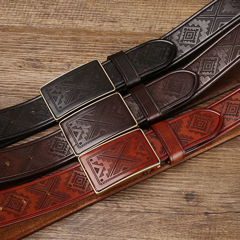 Canyon Trace Cowhide Belt - Image 3
