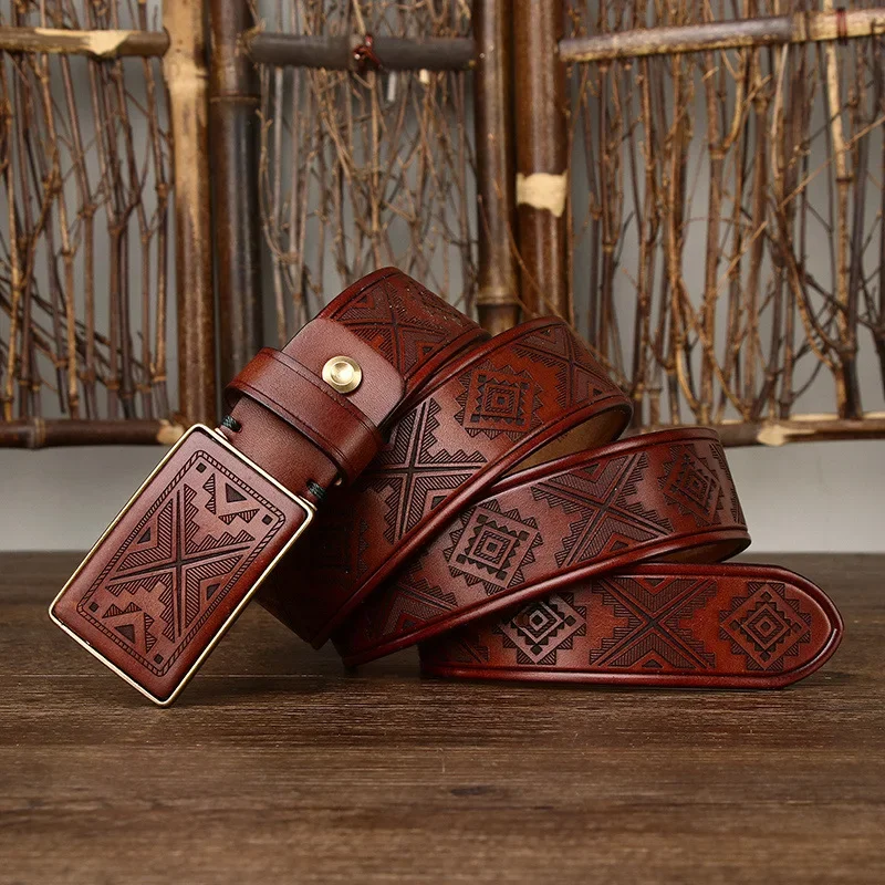 Canyon Trace Cowhide Belt - Image 4