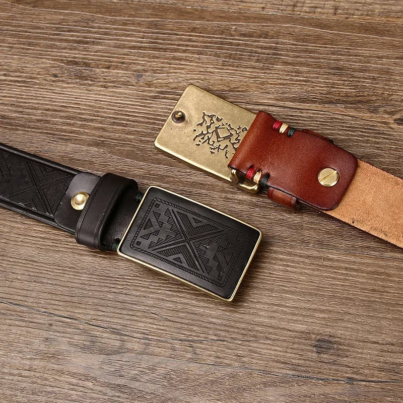 Canyon Trace Cowhide Belt - Image 6