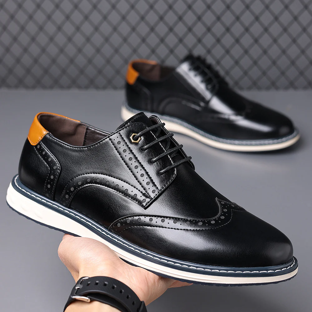 Cavaliere Leather Brogues - Image 3