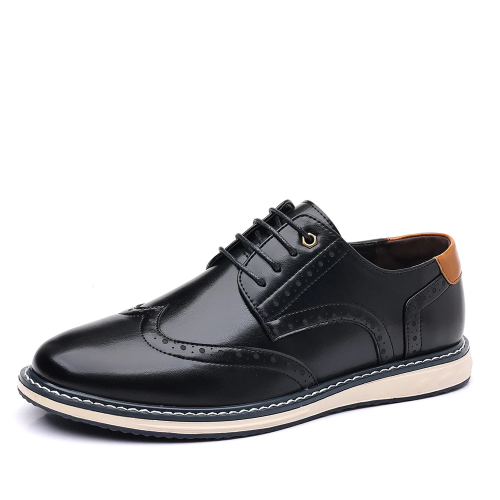 Cavaliere Leather Brogues - Image 7