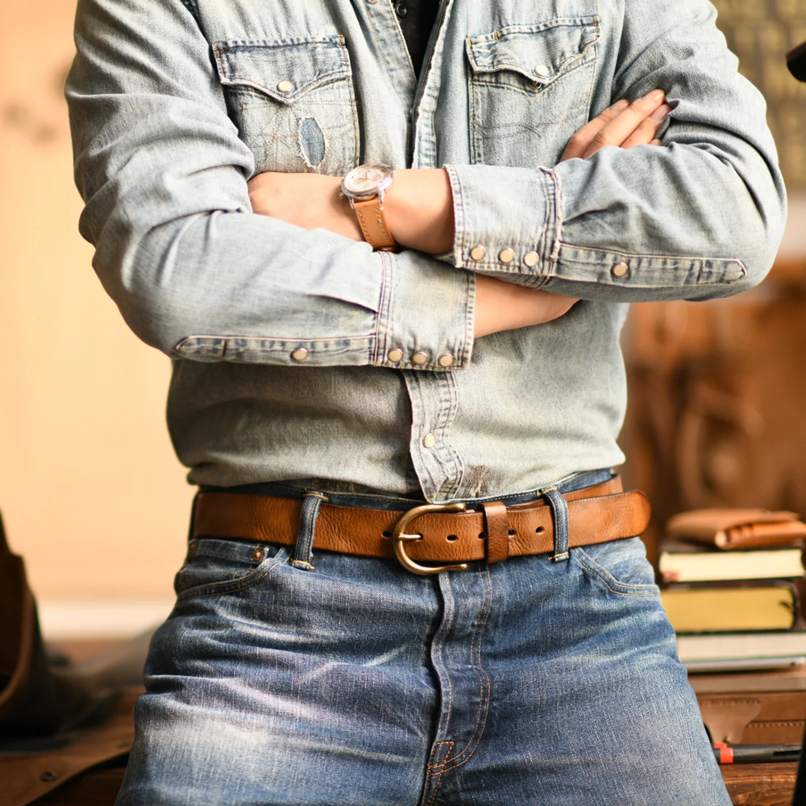 Denali Leather Belt - Image 5