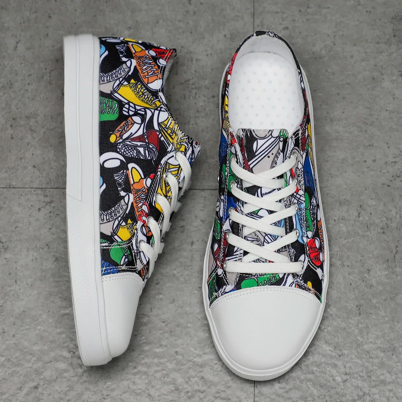 Doodle Mesh Sneakers - Image 7