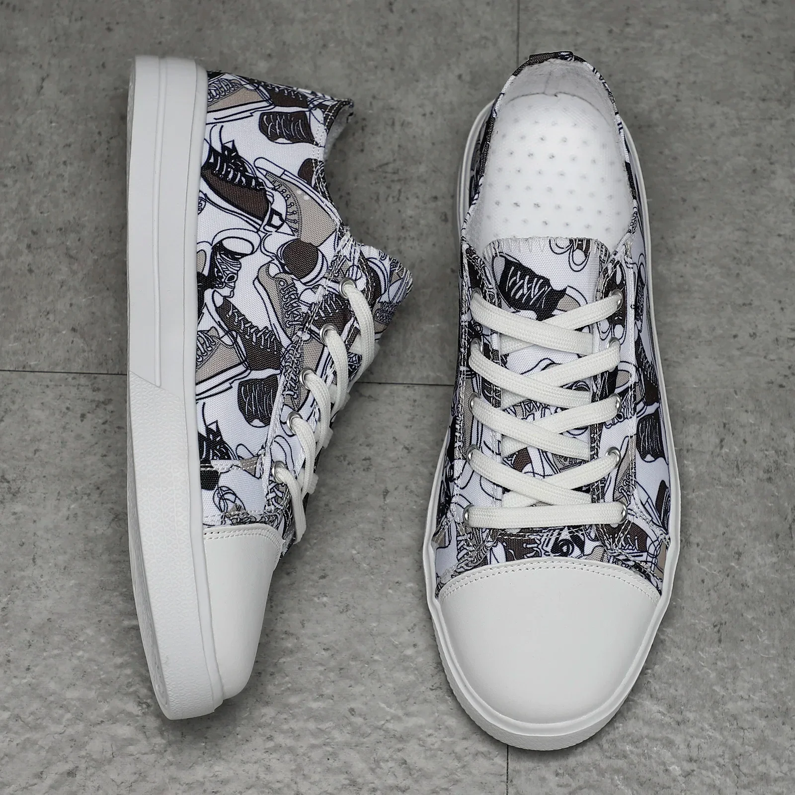 Doodle Mesh Sneakers - Image 8