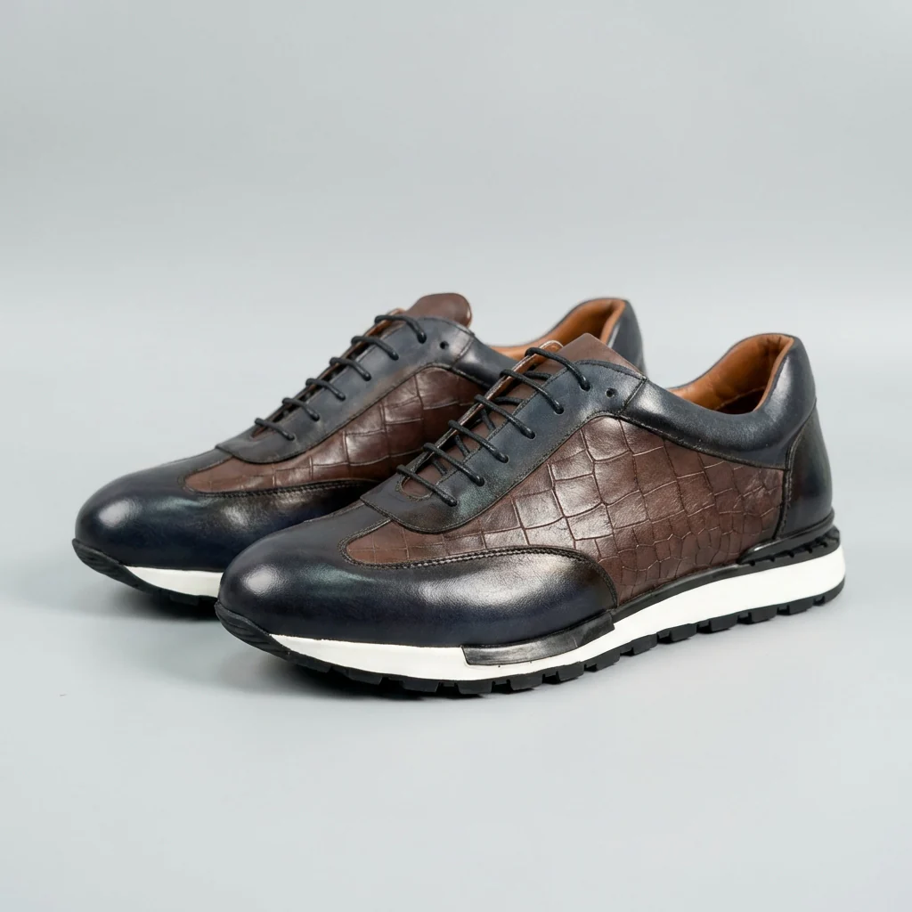 Lioren Leather Sneakers - Image 10