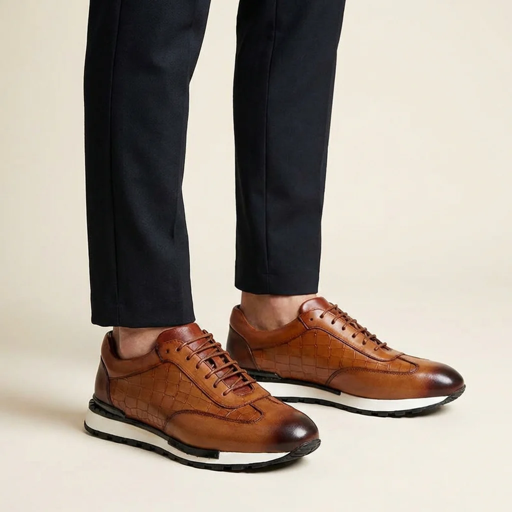 Lioren Leather Sneakers - Image 7