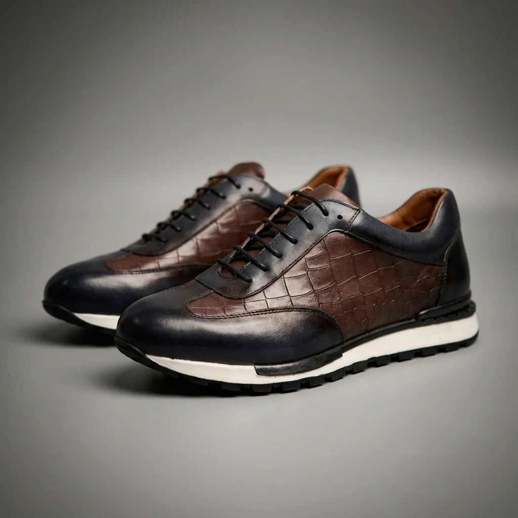 Lioren Leather Sneakers - Image 9