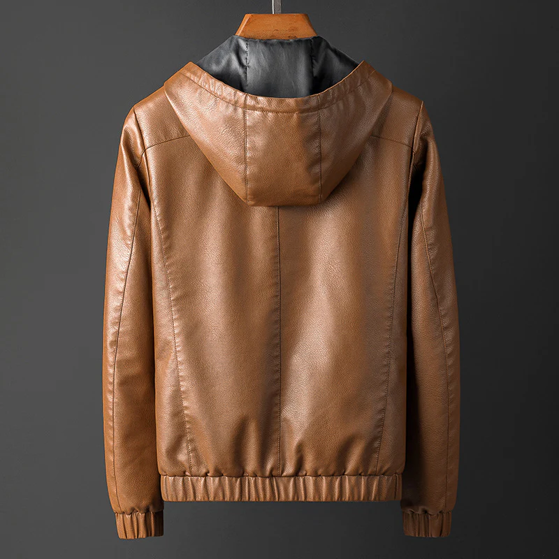 Lucerno Signature Leather Jacket - Image 4