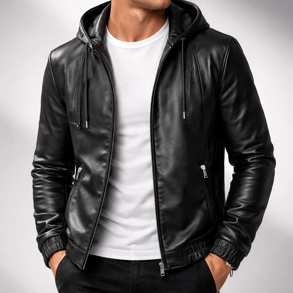 Lucerno Signature Leather Jacket - Image 6
