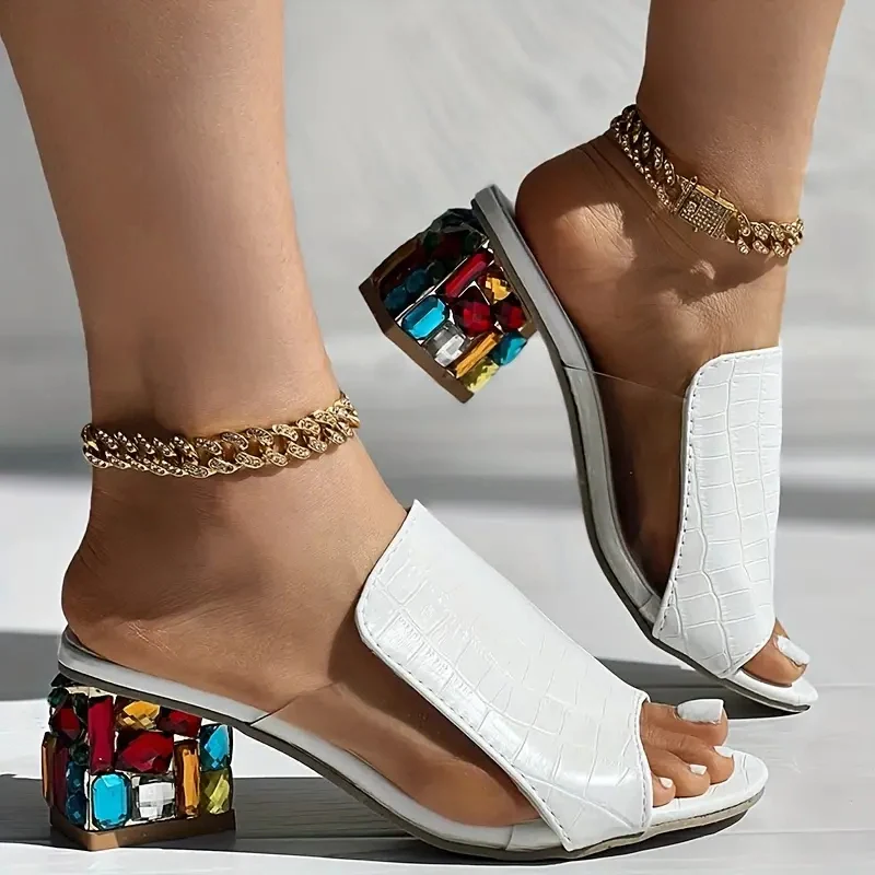 Mirella Mosaic Heels - Image 9