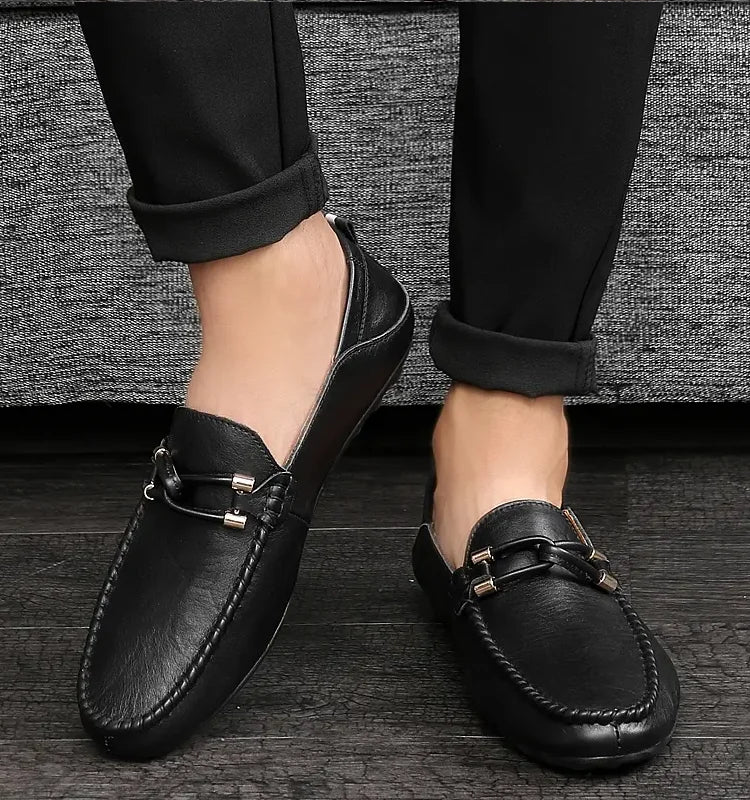 Prescott Leather Loafers - Image 7