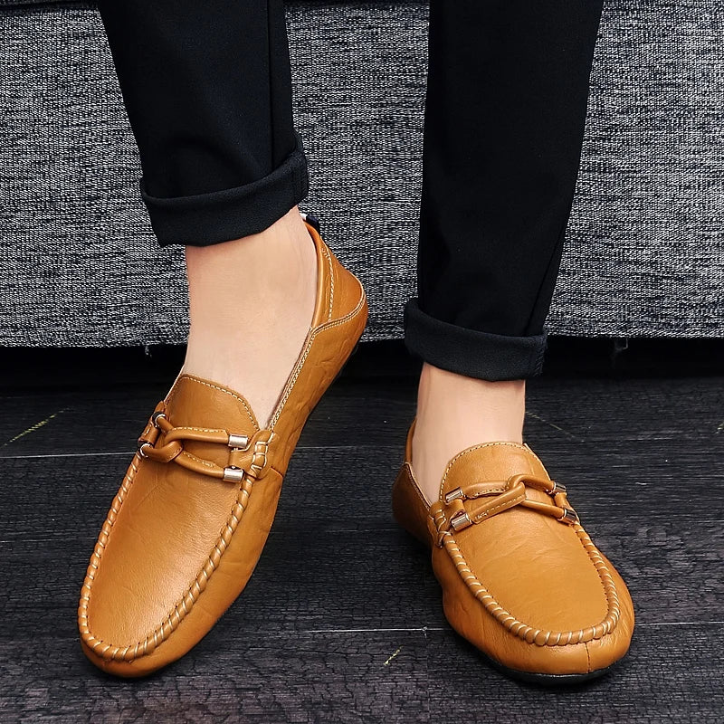 Prescott Leather Loafers - Image 8