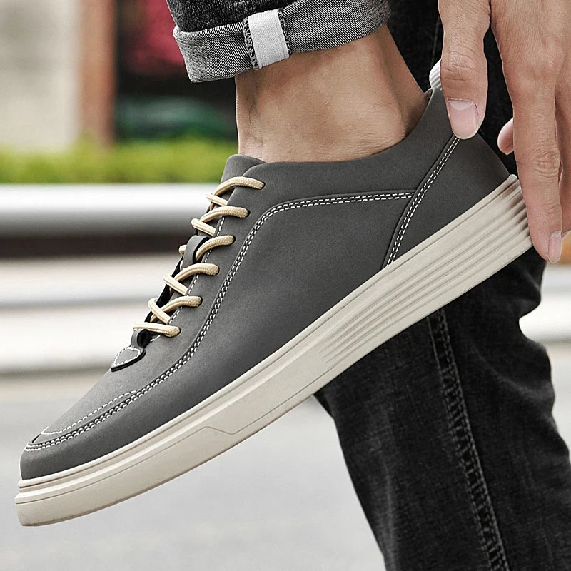 Riviera Italian Leather Sneakers - Image 3