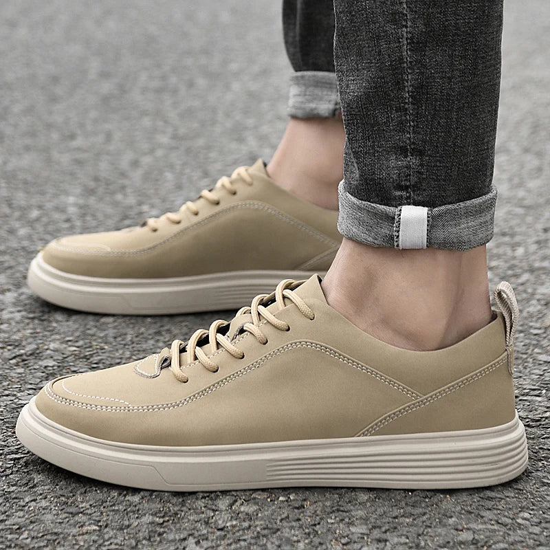 Riviera Italian Leather Sneakers - Image 4