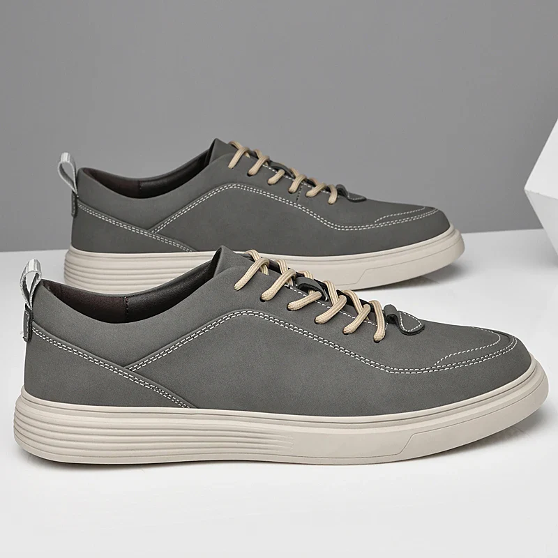 Riviera Italian Leather Sneakers - Image 6