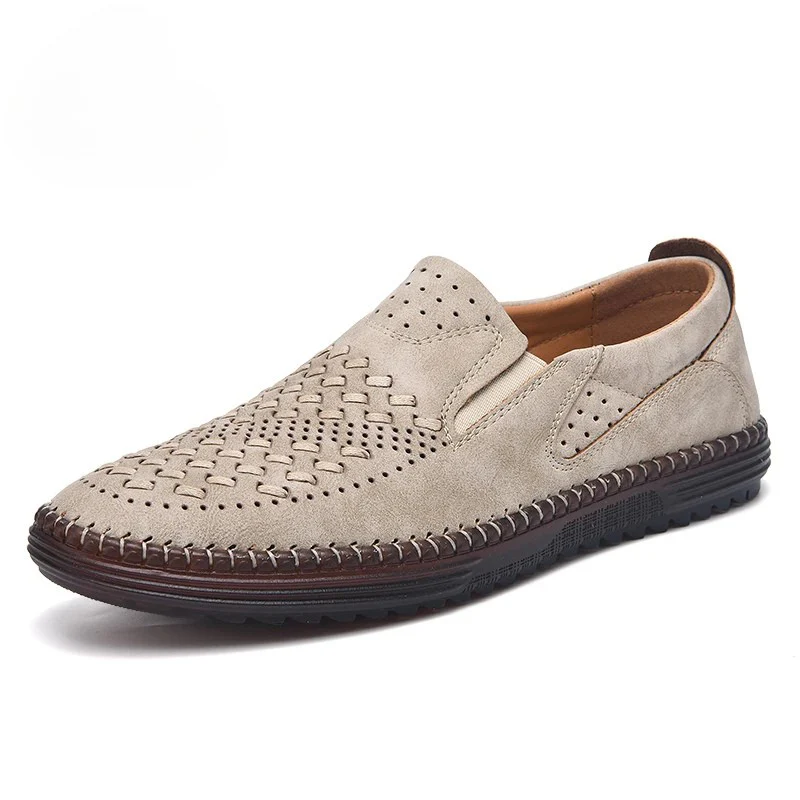 Roma Genuine Leather Loafers - Image 10
