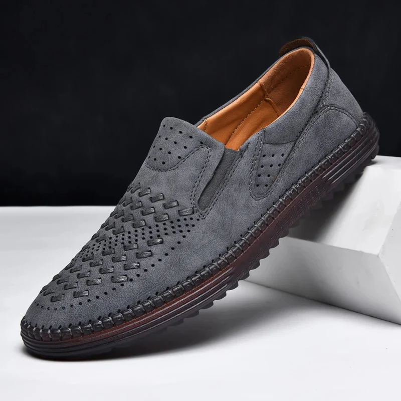 Roma Genuine Leather Loafers - Image 3