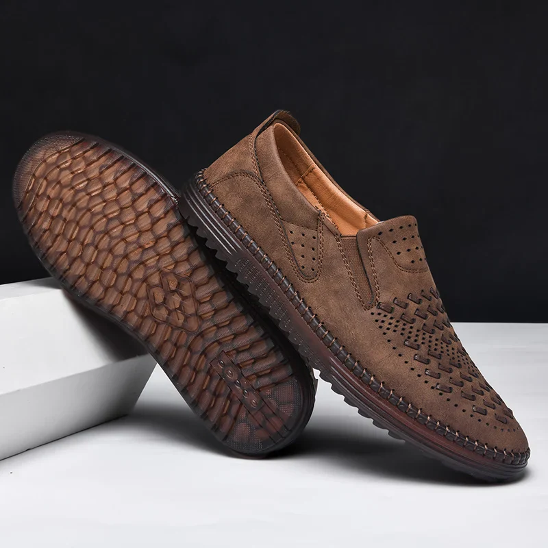 Roma Genuine Leather Loafers - Image 4