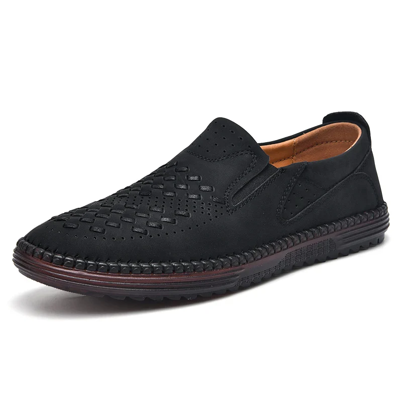Roma Genuine Leather Loafers - Image 9
