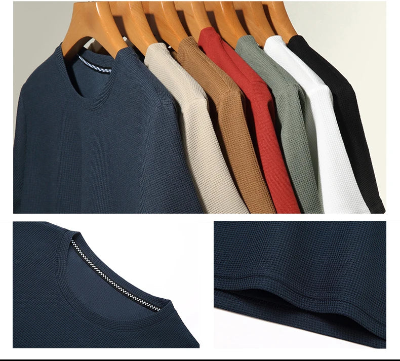 Summer Breeze Cotton Waffle Shirt - Image 7