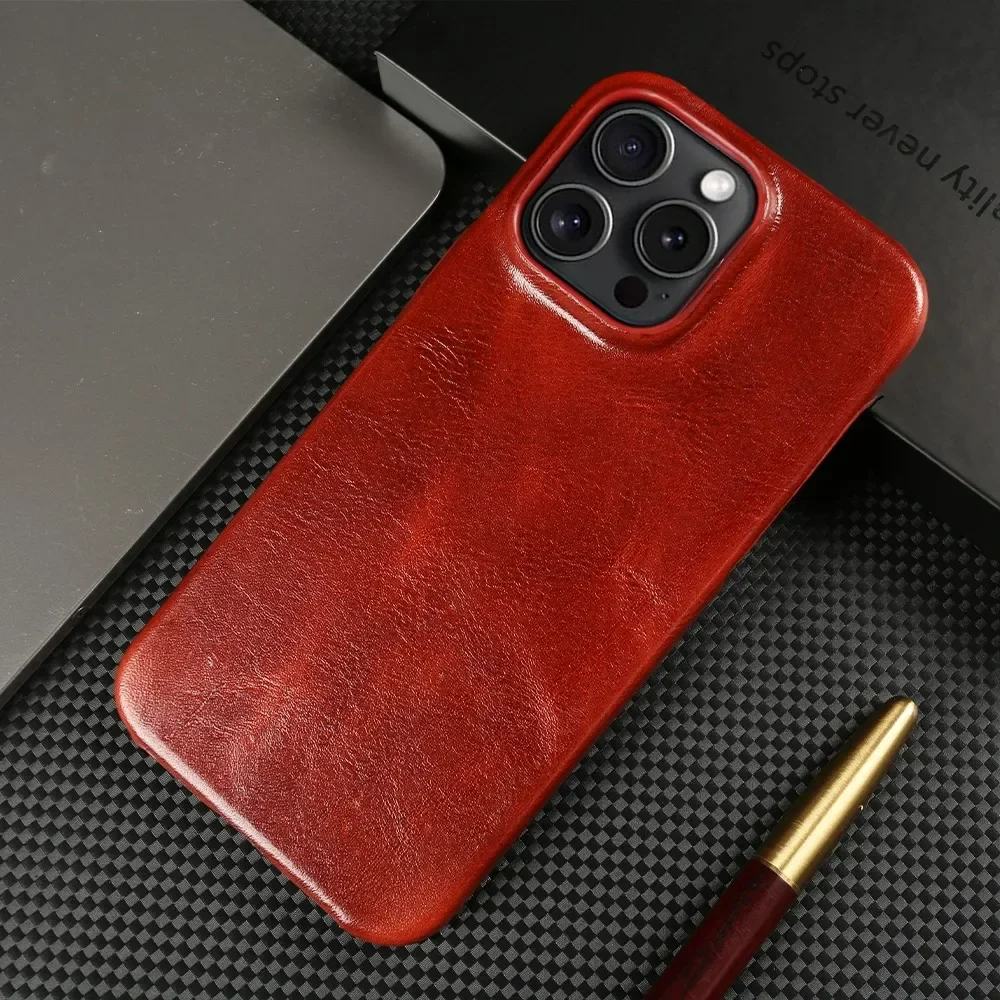The Executive - Genuine Leather iPhone Case - Image 10