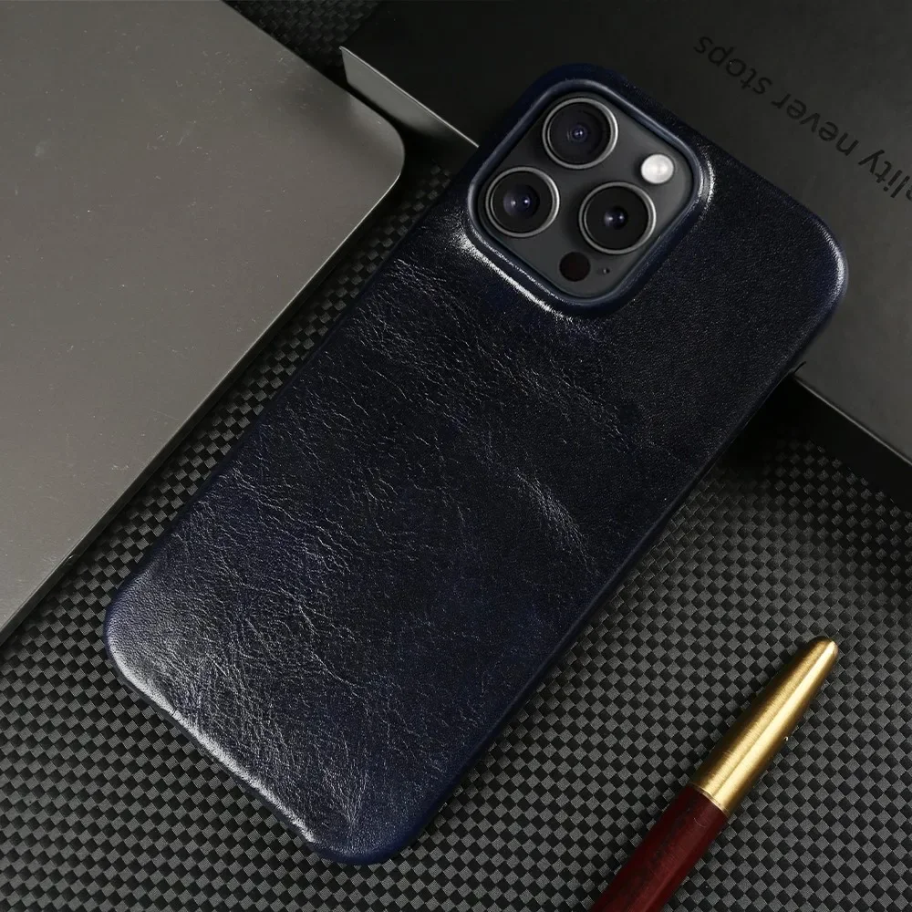 The Executive - Genuine Leather iPhone Case - Image 11