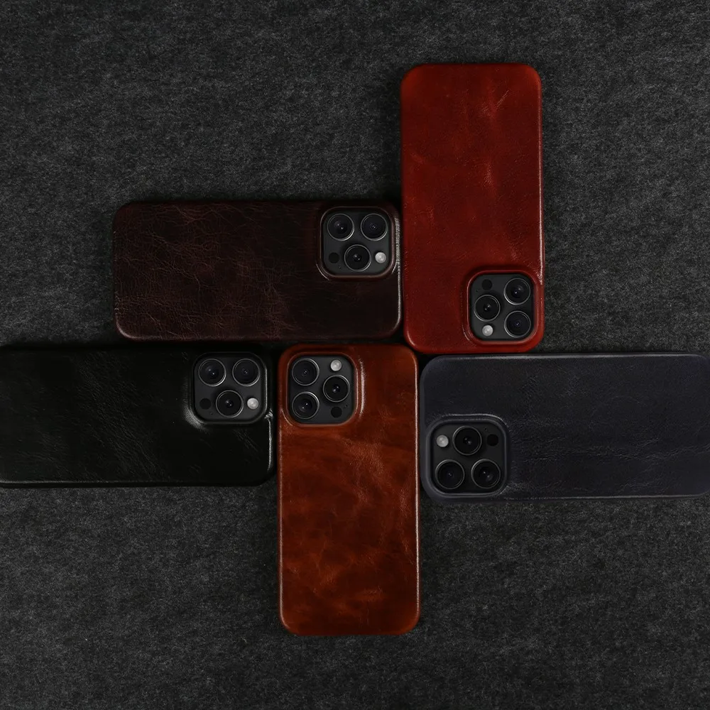 The Executive - Genuine Leather iPhone Case - Image 3