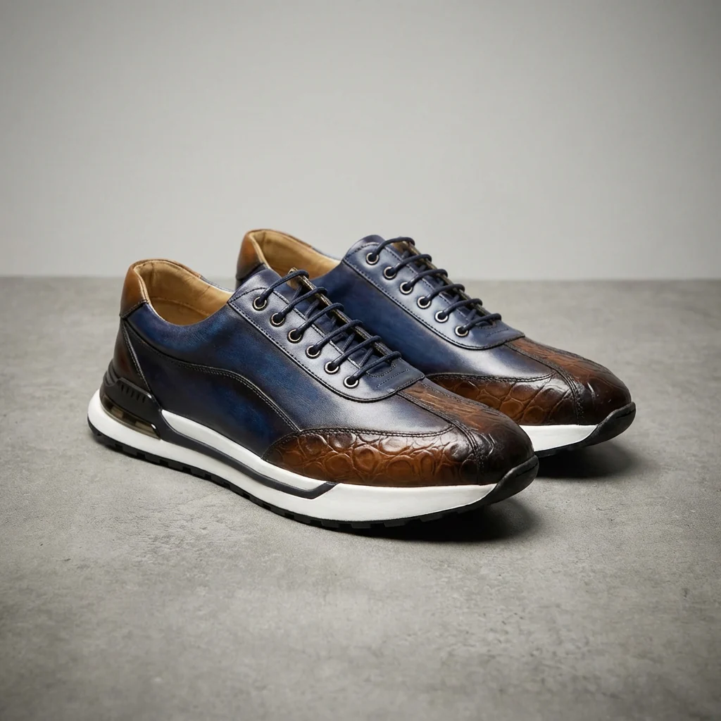 Vittorio Leather Sneakers - Image 10