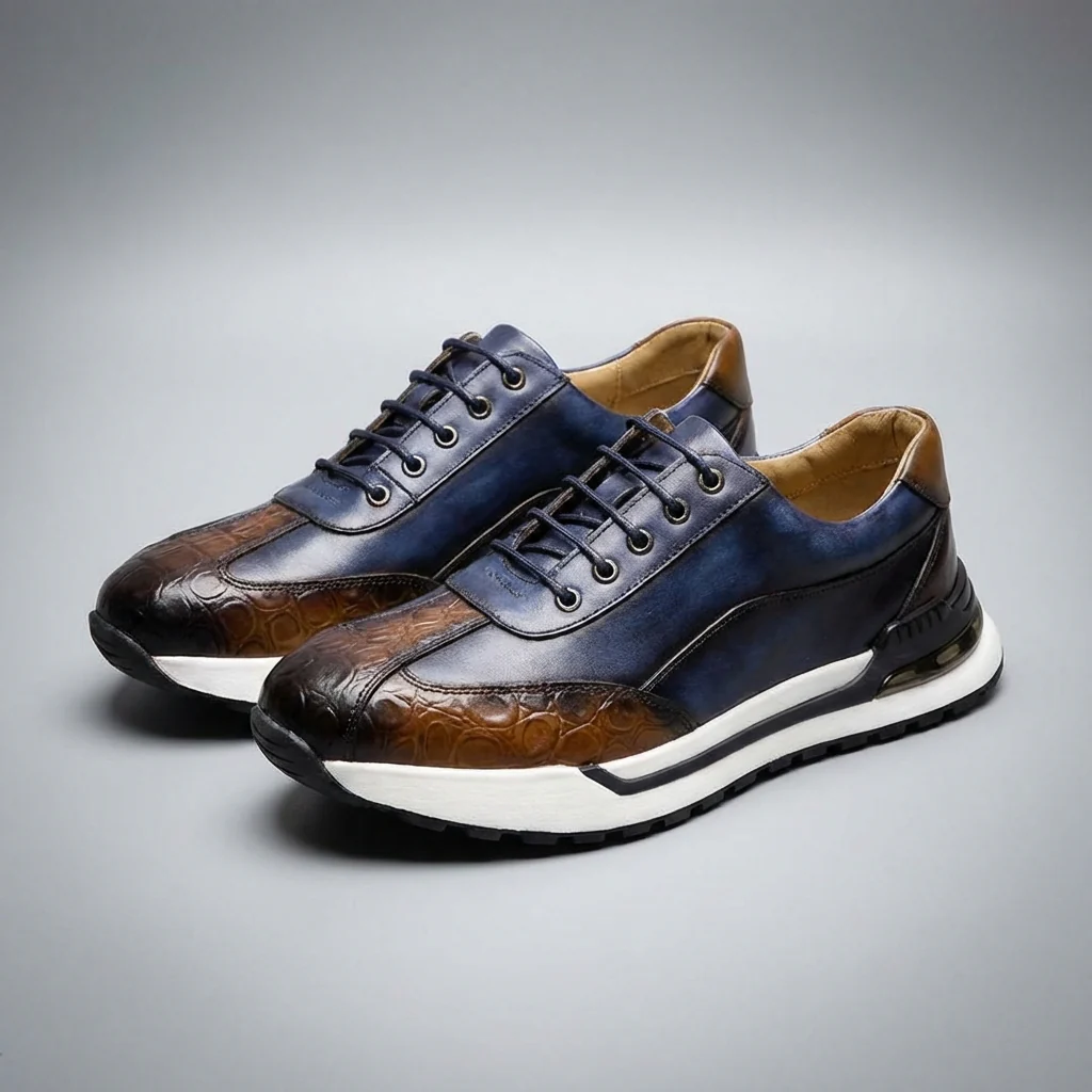 Vittorio Leather Sneakers - Image 8